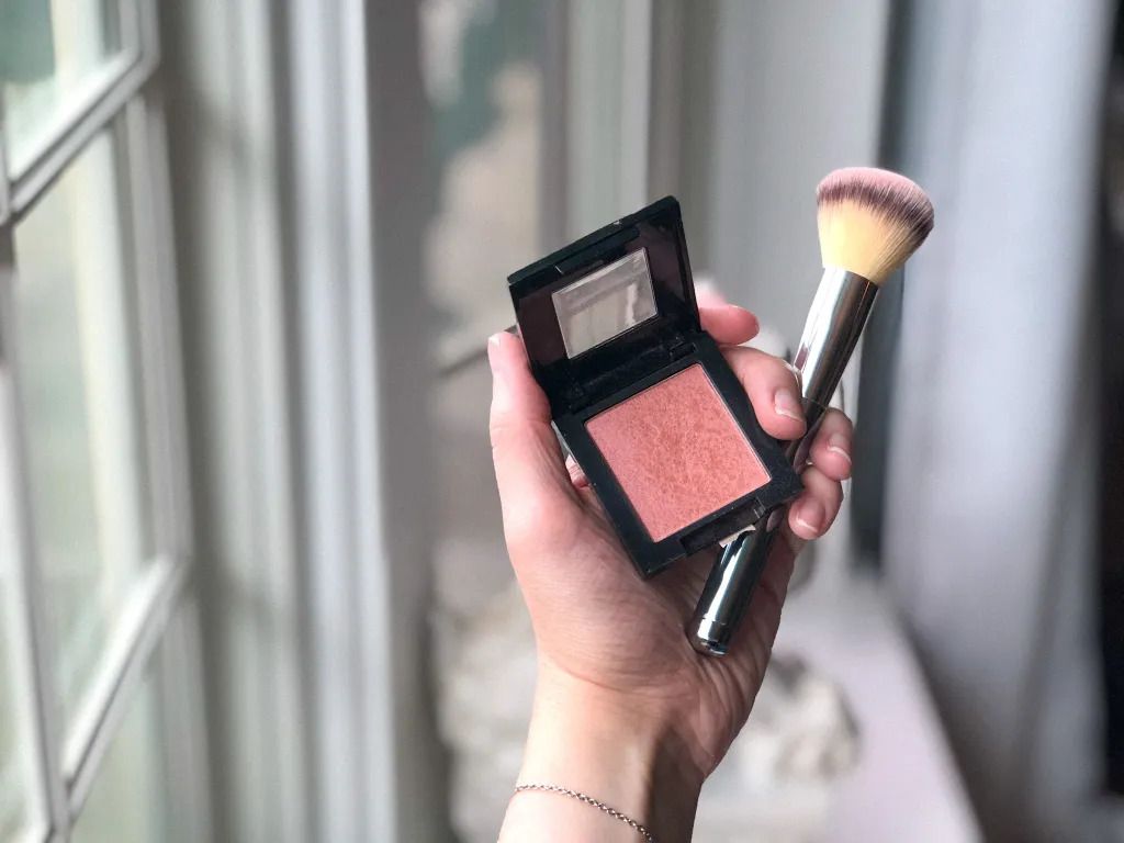 Makeup Blusher best Color Blush With Blusher Brush-image-1