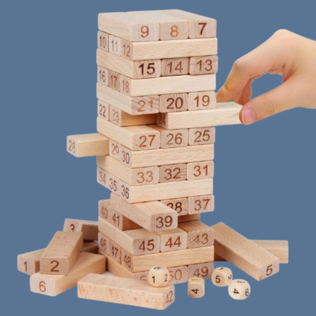 ozoriva Wooden Block Stacking Game for Family Gatherings and Parties-picture-6