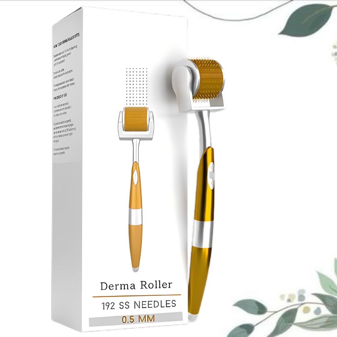 rdomi Facial Skin Therapy Roller Premium 192 Needle Design Personal Care Appliance Combo-image-37