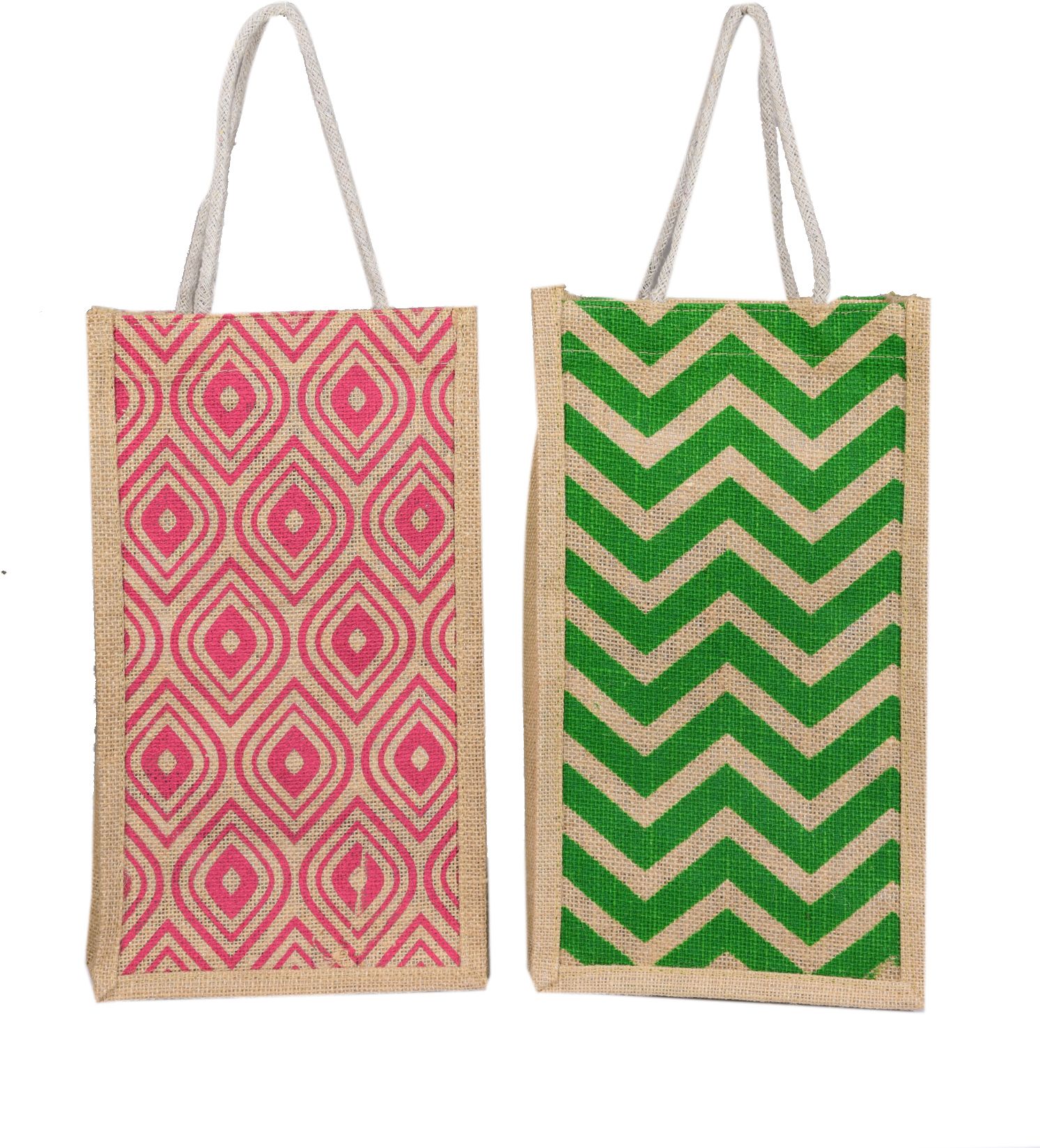 sunesh creation Jute Wine Bottle Gift Bag-picture-37