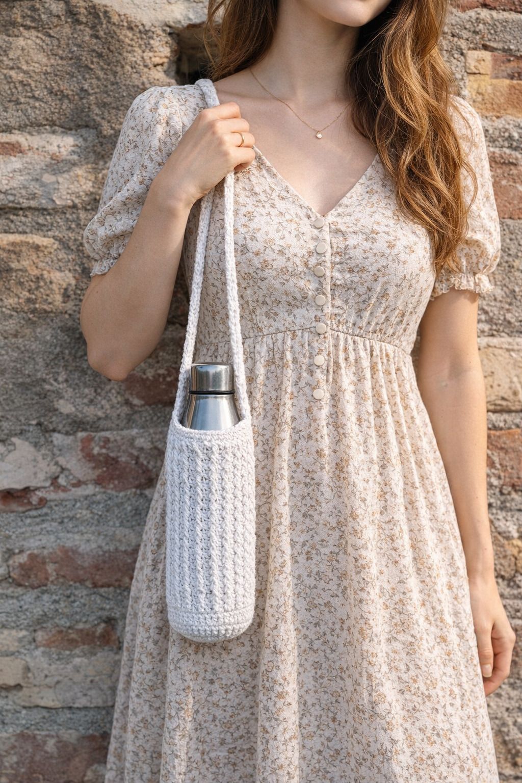 nilu craft Water bottle carry bag Pack of 1 ( 1 Liter bag)-picture-1