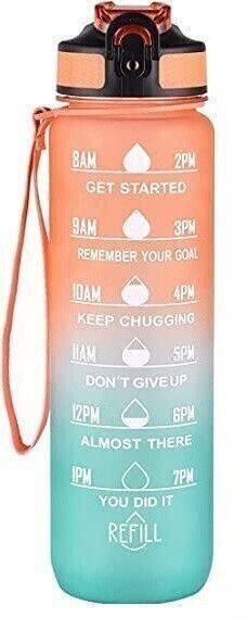 aaru enterprise Motivation Bottle 1000 ml Water Bottle-picture-44