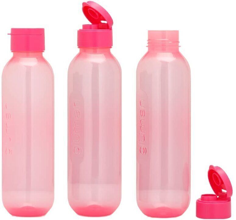 gluman Spout-Lid Water Bottle Set of 3|100% Food Grade|1100 ml Bottle|Anti-Bacterial 1100 ml Plastic Bottle-picture-19