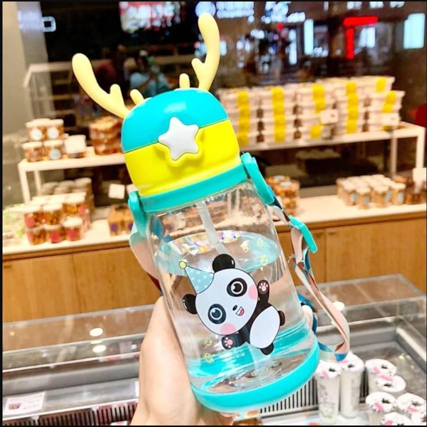 plus on demand Water bottle for kids, School water bottle, Sipper bottle for kids 600 ml Water Bottle-picture-17