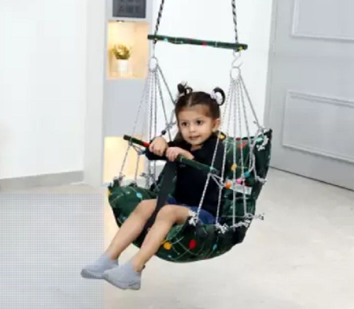 kd creation Baby Cotton Swing Chair swing Baby jula Sleeping and Washable 1 to 5 Years Swings-picture-48