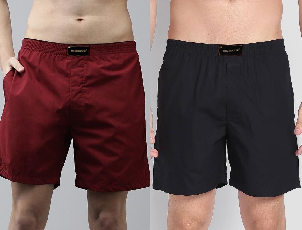 Pack of 2 Solid Men Boxer-image-39