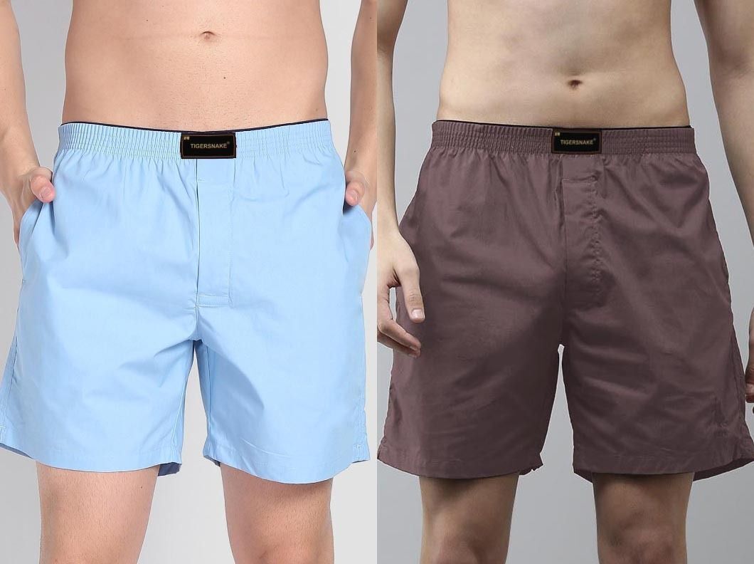 Pack of 2 Solid Men Boxer-image-34