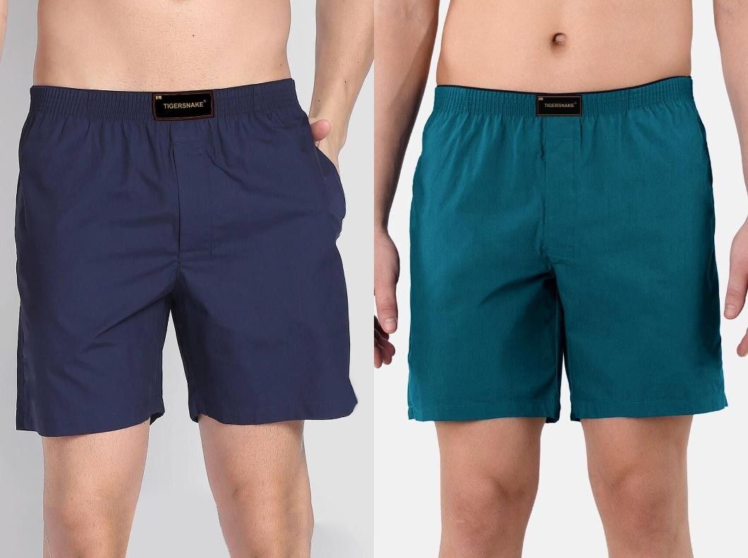 Pack of 2 Solid Men Boxer-image-35