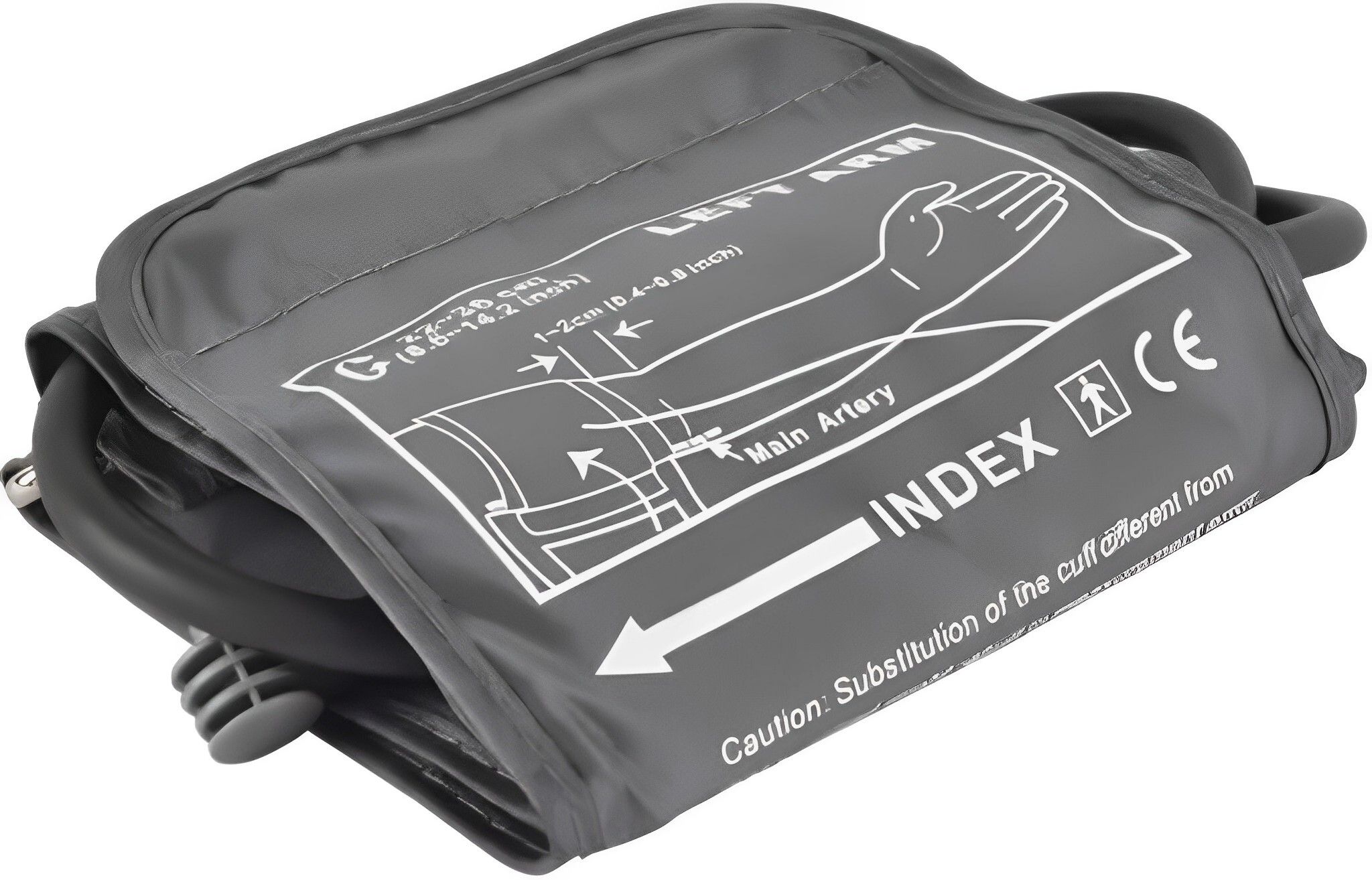 MyCure Blood Pressure Monitor Cuff (XL - 22-36cm) with Single Tube for Adults Bp Monitor Cuff