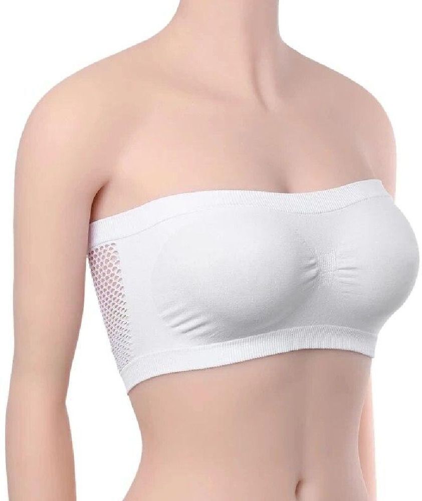zaeva Women Bandeau/Tube Non Padded Bra-picture-23