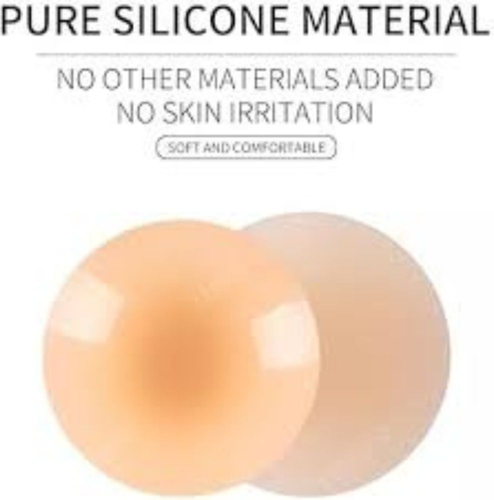 4Nipple Covers Reusable Comfortable & Natural Invisible Adhesive Breast Silicone Breast Nipple Shield