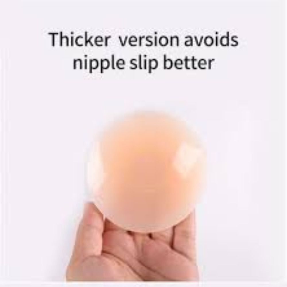 1Nipple Covers Reusable Comfortable & Natural Invisible Adhesive Breast Silicone Breast Nipple Shield