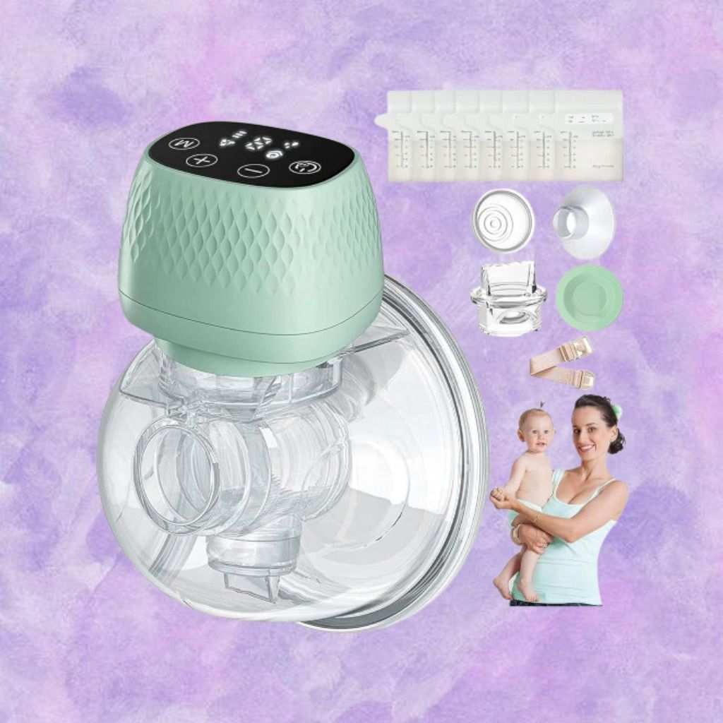 Hands-Free Smart Wearable Electric Breast Pump - Electric-image-9