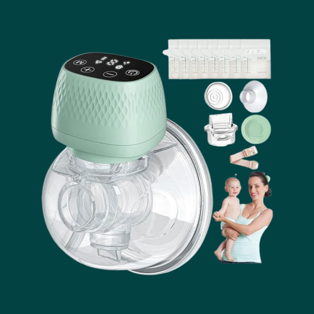 mojnideli Wearable Electric Breast Pump with LED Display - Electric-picture-11