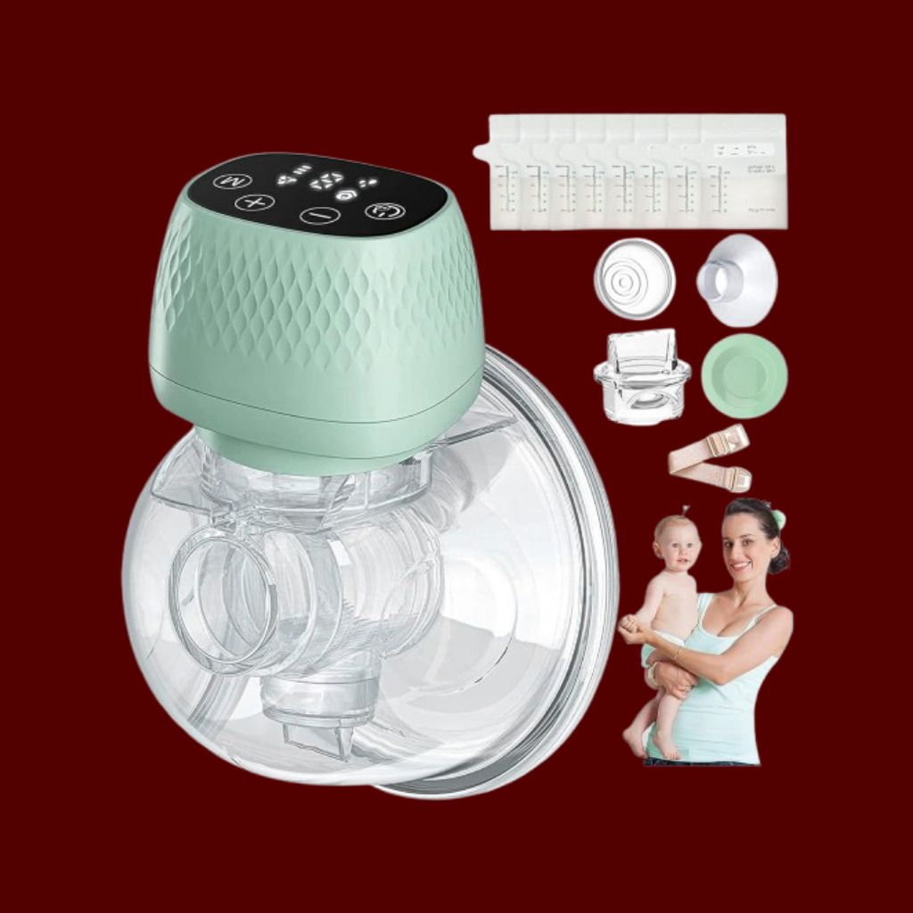 mojnideli Wearable Electric Breast Pump with LED Display - Electric-picture-48