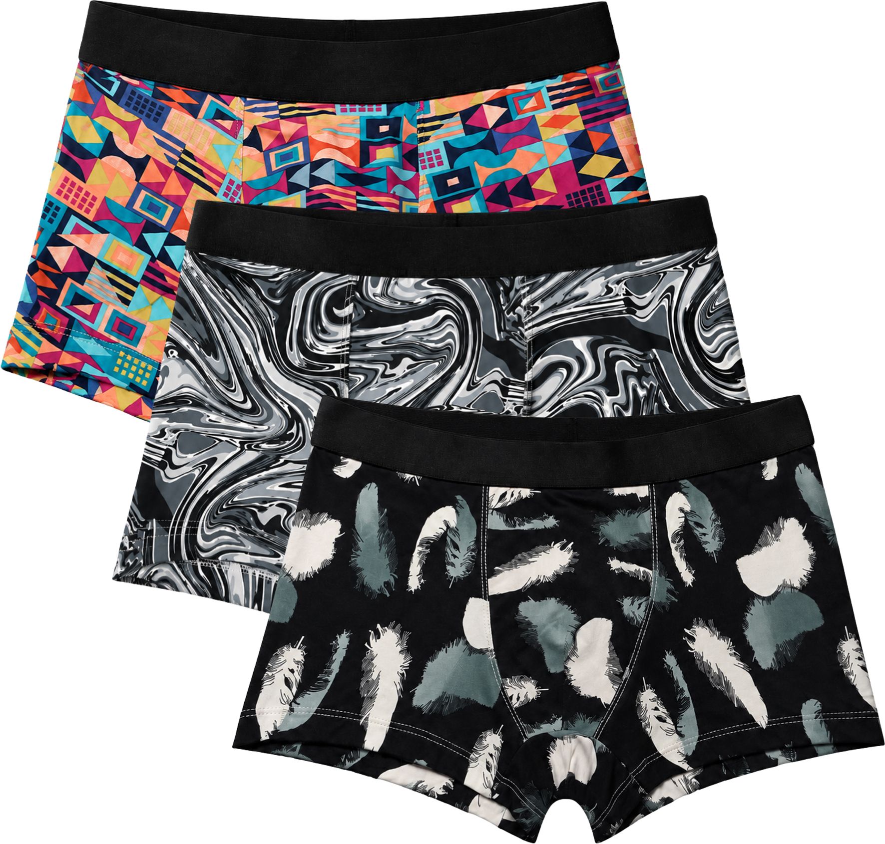 kajaru Pack of 3 Printed Men Trunk-picture-45