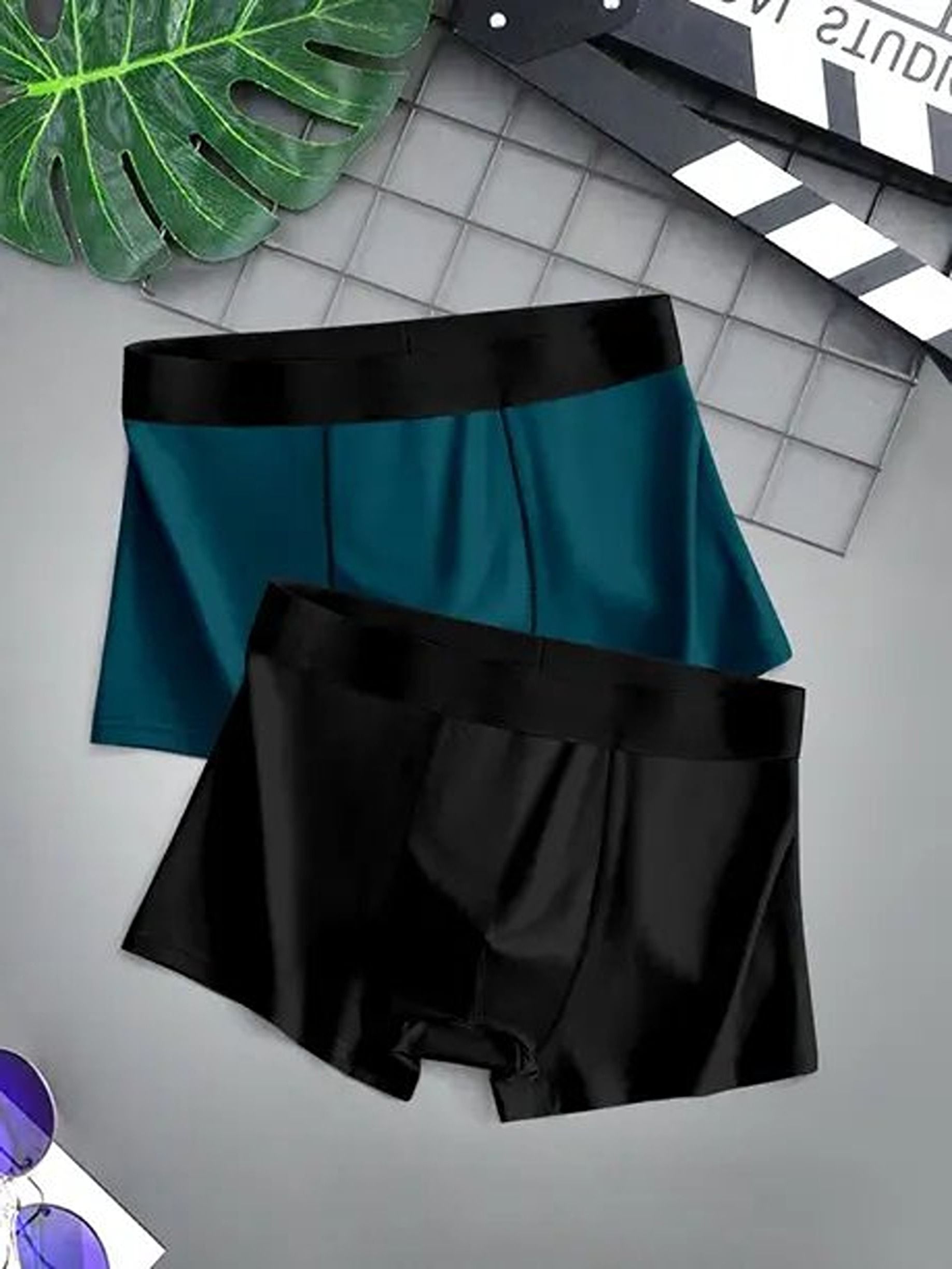 m7 by metronaut Pack of 2 Solid Men Trunk-picture-27