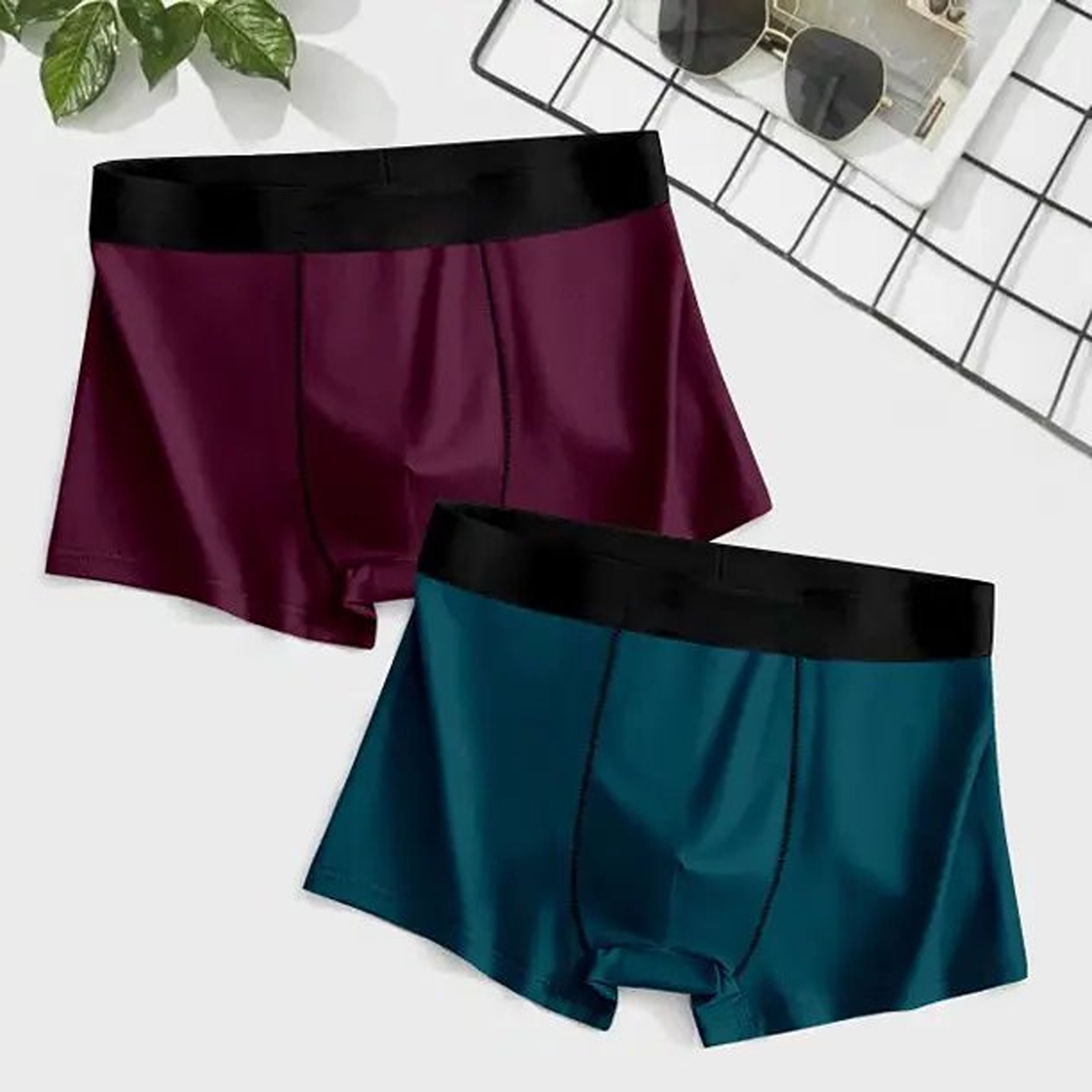 m7 by metronaut Pack of 2 Solid Men Trunk-picture-25