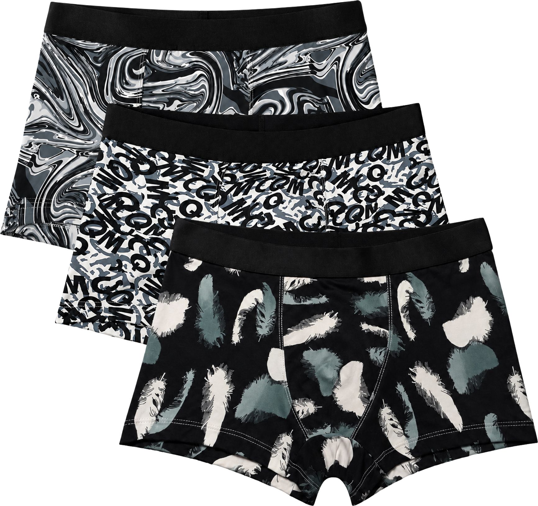 kajaru Pack of 3 Printed Men Trunk-picture-43