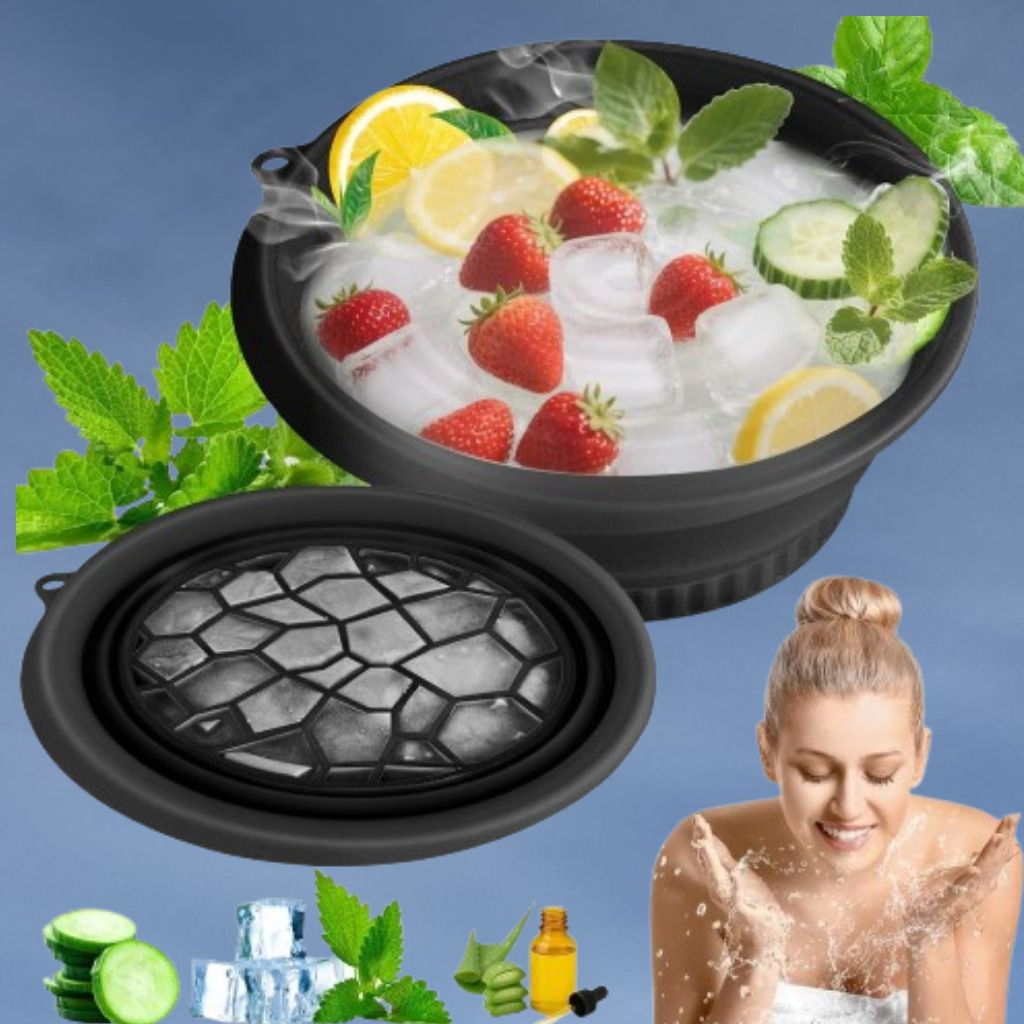 zucline Silicone Massage Bowl Ice Bucket with Efficient Storage Capacity Disposable-picture-41