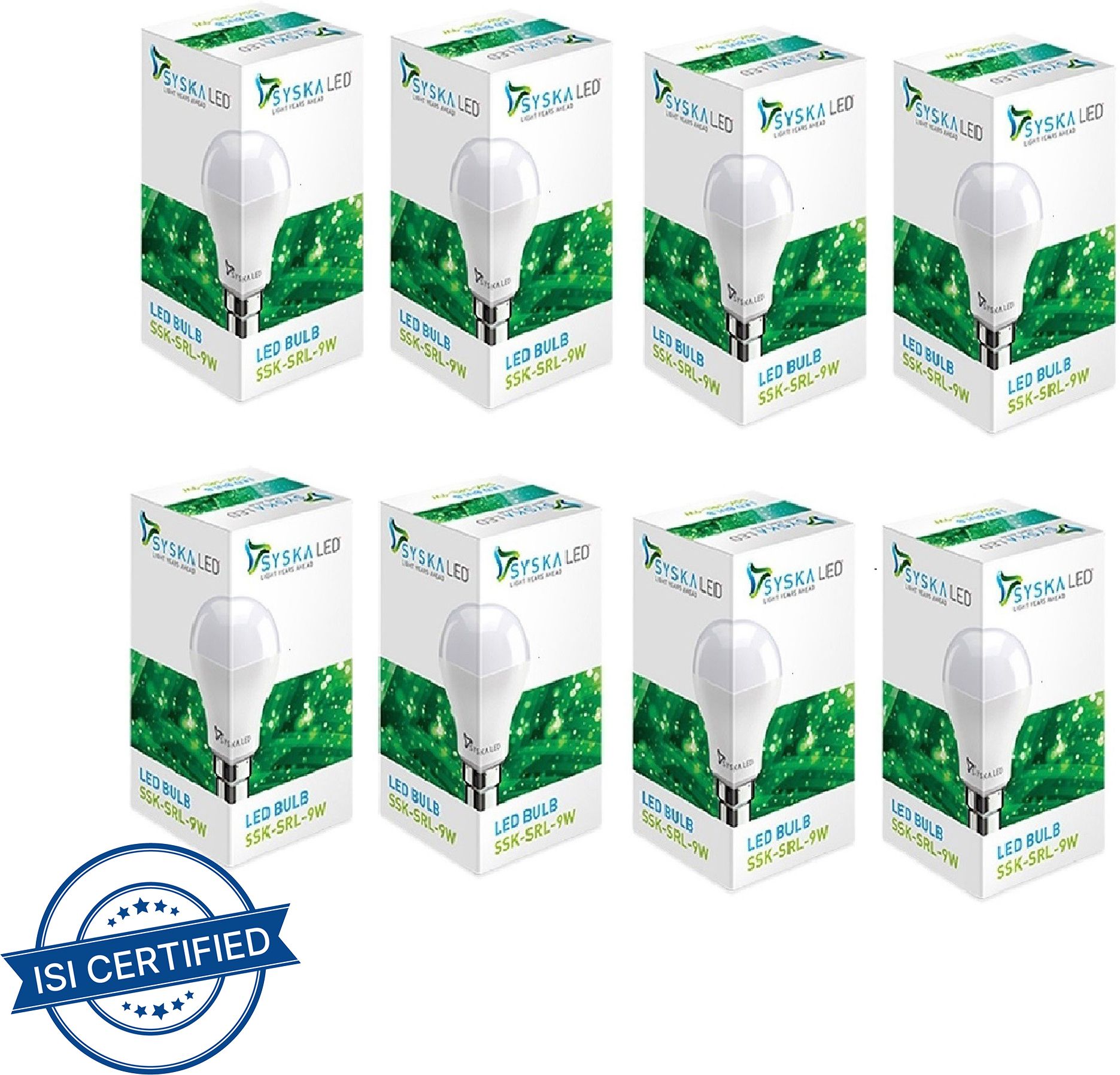 syska 9 W Basic Standard B22 LED Bulb-picture-19