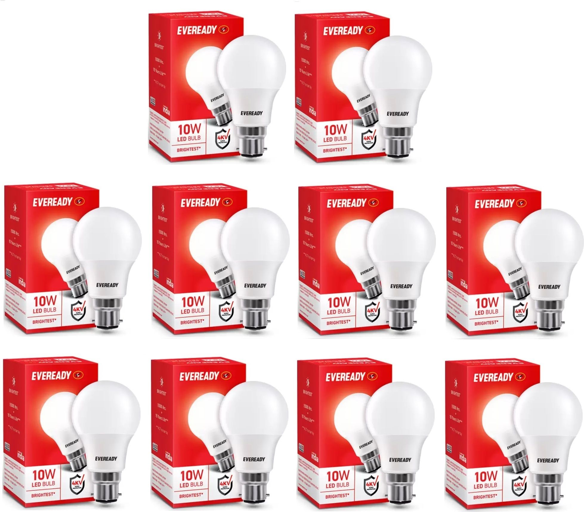 eveready 10 W Basic Standard B22 LED Bulb-picture-29