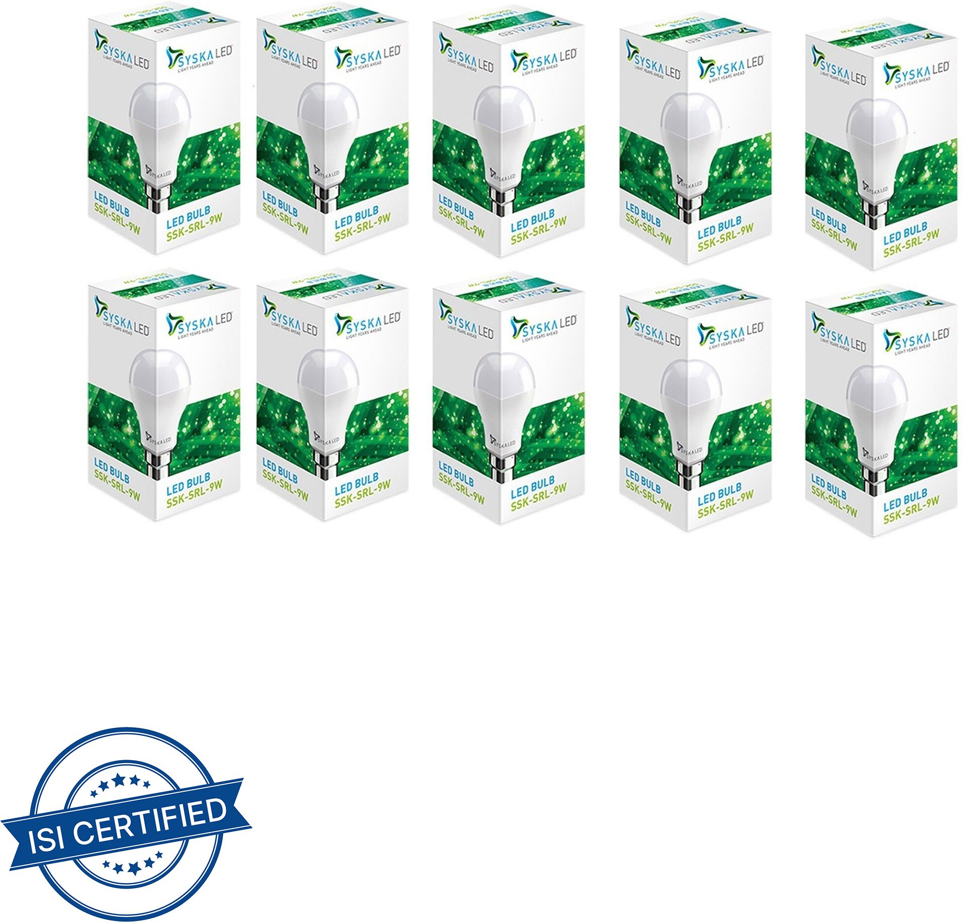syska 9 W Basic Standard B22 LED Bulb-picture-25