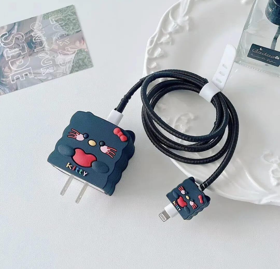 Setster Silicone Press Stud Headphone Case For Charger case 18w and 20w iPhone 11 12 13 14 15 16 Pro Max-image-47