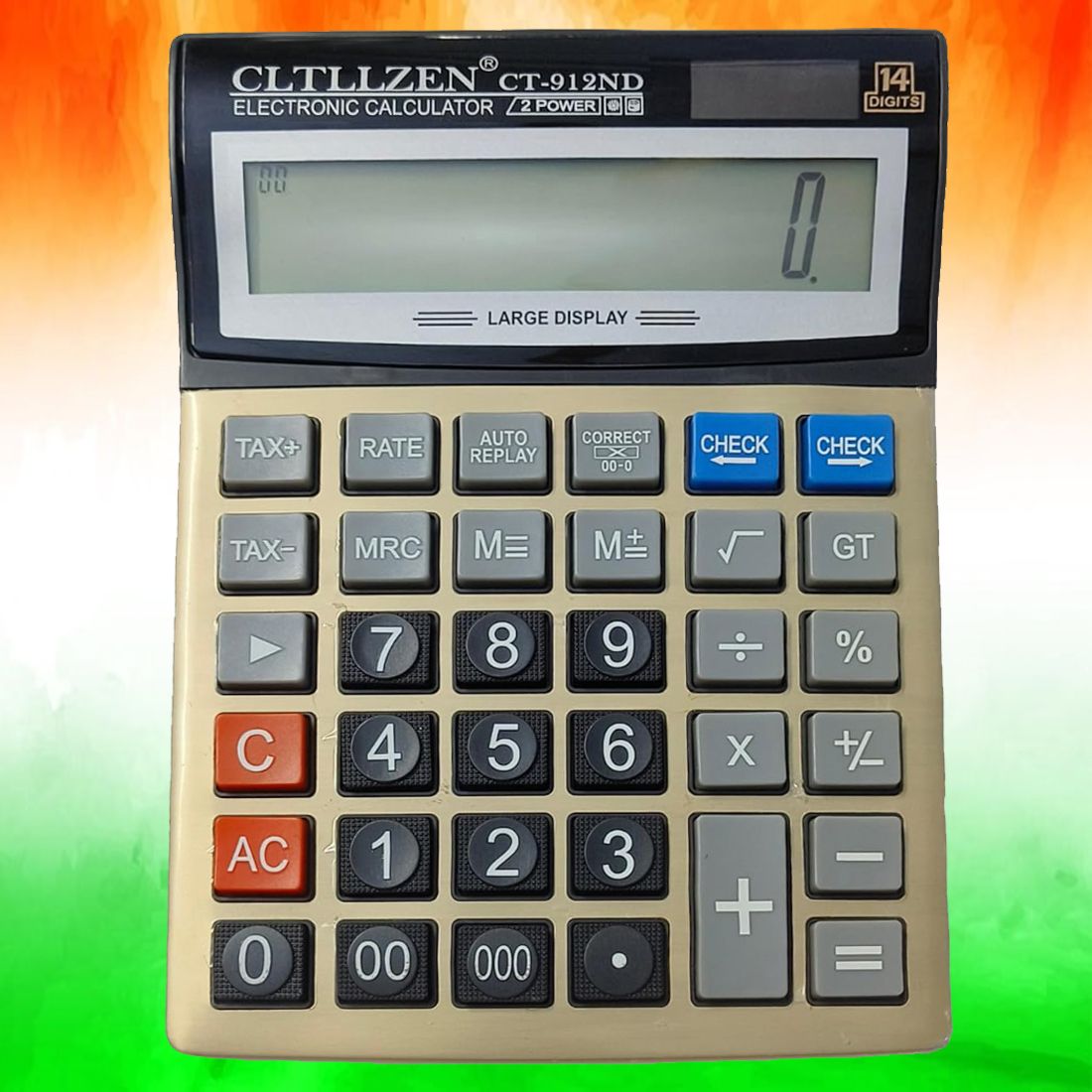 CT912ND Big Size 14 Digit Financial Calculator Solar/Battery Powered CT912ND Financial Calculator-image-17