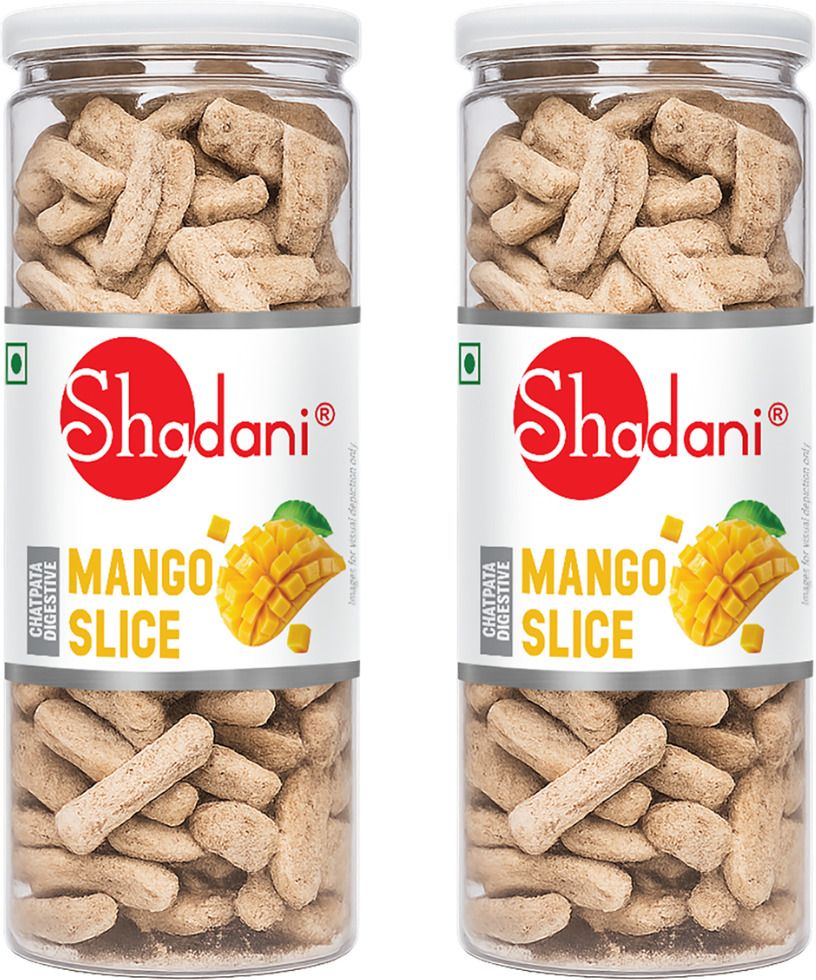 Chatpata Digestive Mango Slice Jar | Real Mango Pulp Pachan Mukhwas Mango Tablet-image-13