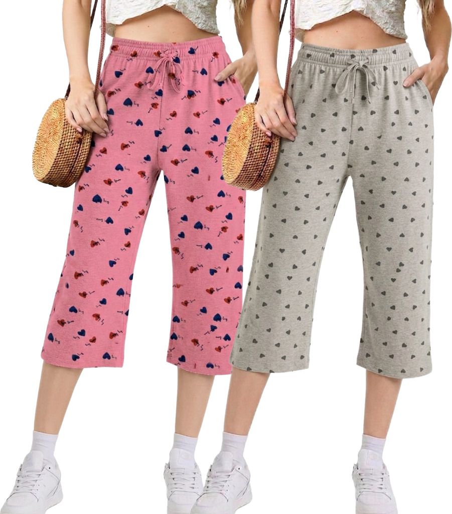 unfld Women Multicolor Capri-picture-5