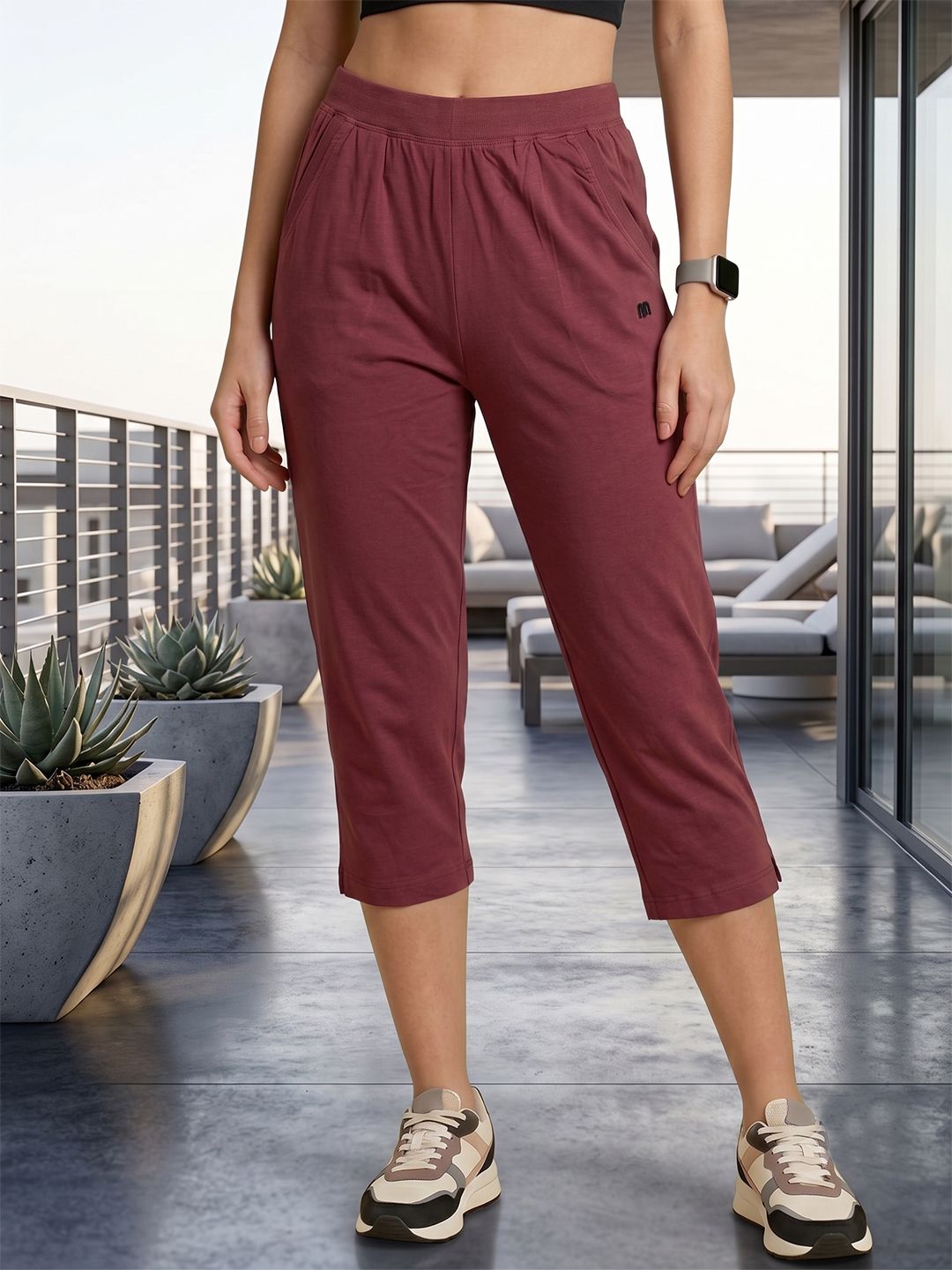unimax Solid Women Three Fourths-picture-30
