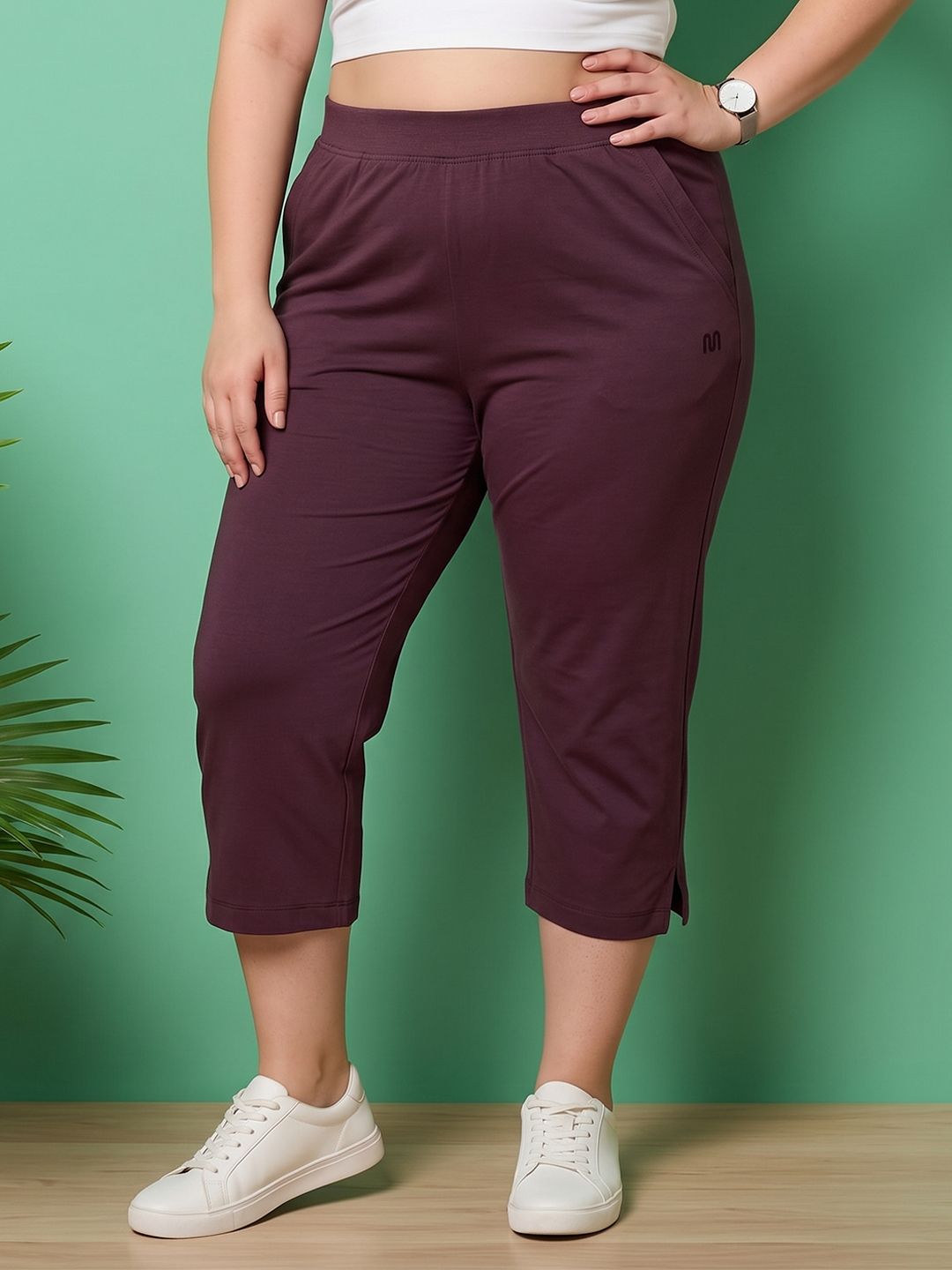 unimax Solid Women Three Fourths-picture-13