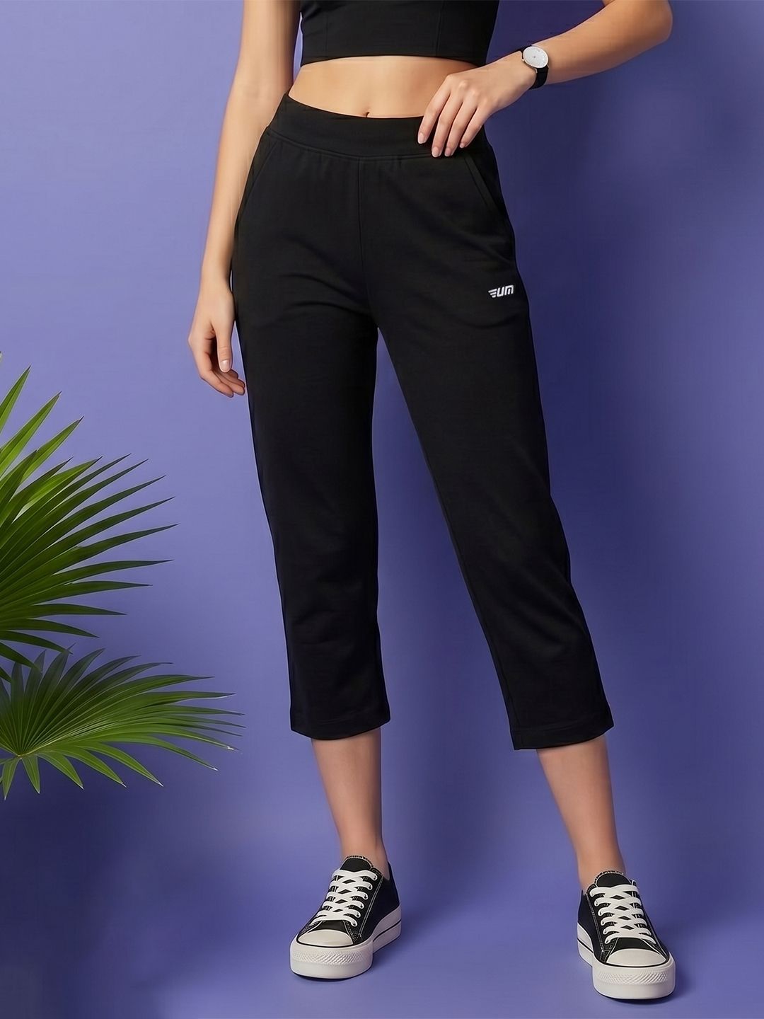 unimax Solid Women Three Fourths-picture-40
