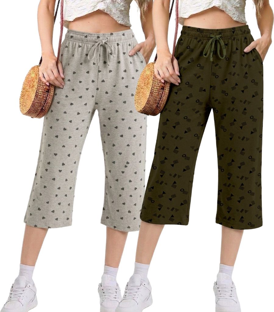 myo Women Multicolor Capri-picture-12