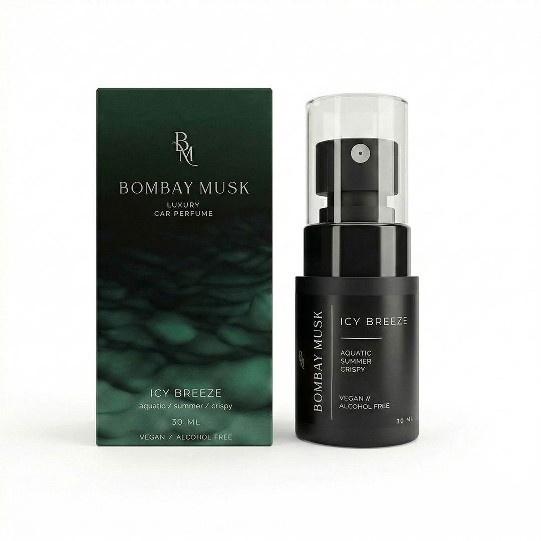 bombay musk Icy Breeze Car Freshener Spray Luxury Car Perfume | Long Lasting Car Fragrance & Car Freshener-picture-14
