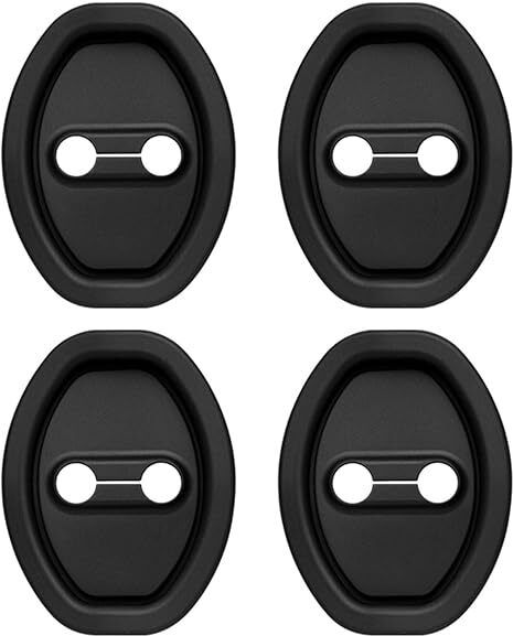 Lock Protector Silicone Latch Cover, Shock Absorption Pads, Anti-Rust Guard Car Door Lock Actuator-image-5