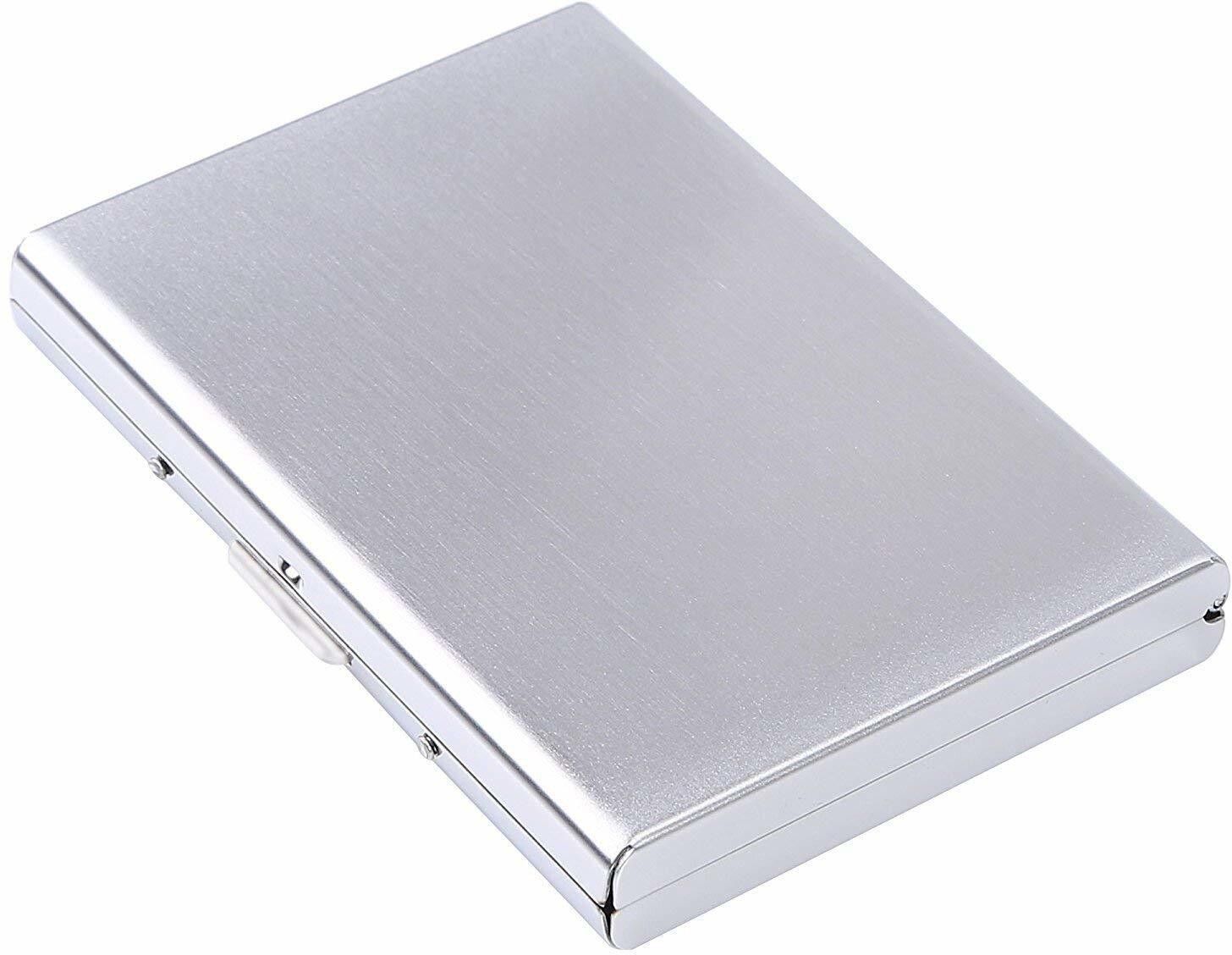 yatee Men & Women Casual, Ethnic, Formal, Travel Silver Aluminium, Plastic RFIDCard Holder - Mini-picture-14