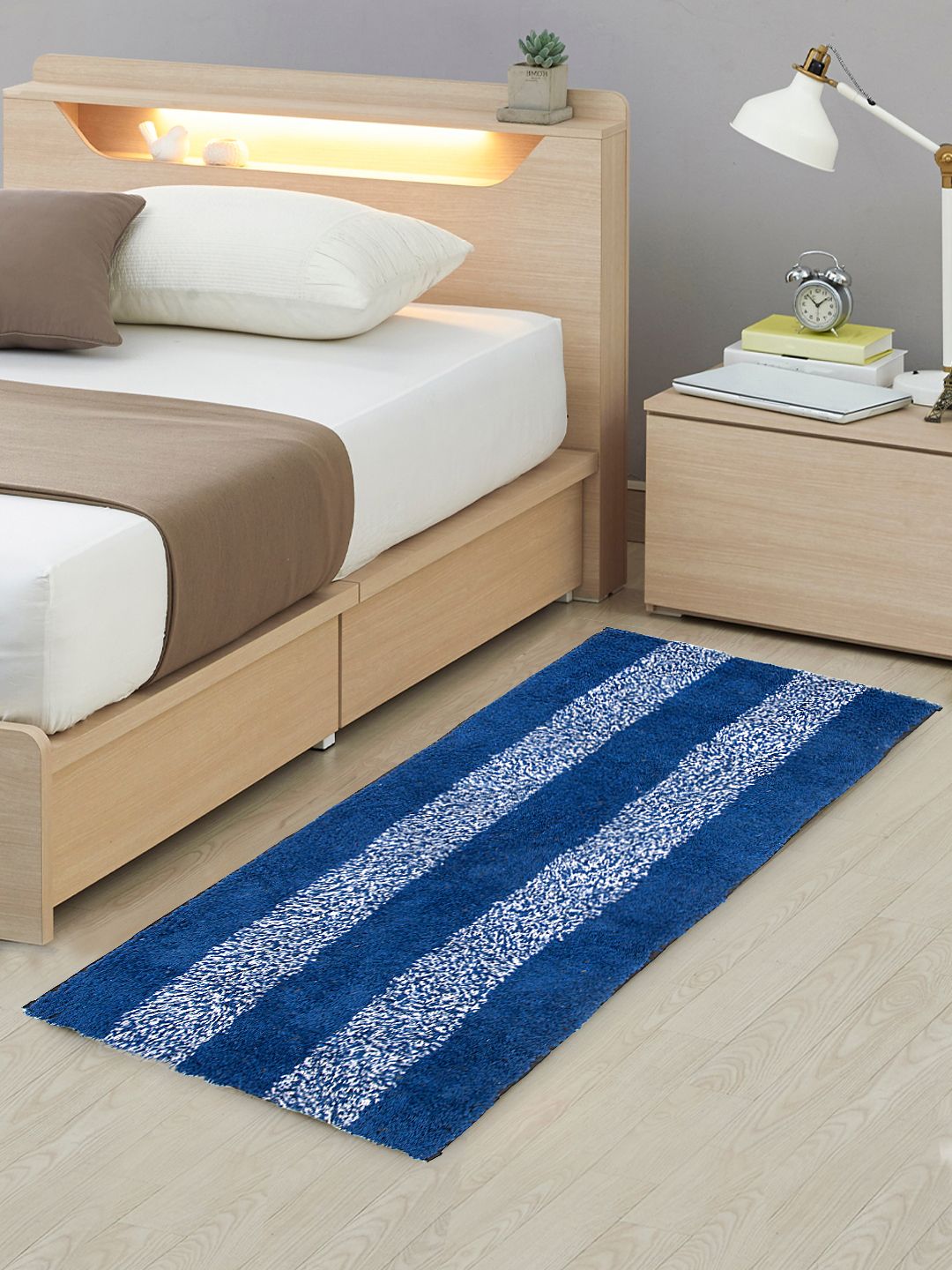 Dark Blue Cotton Runner-image-27