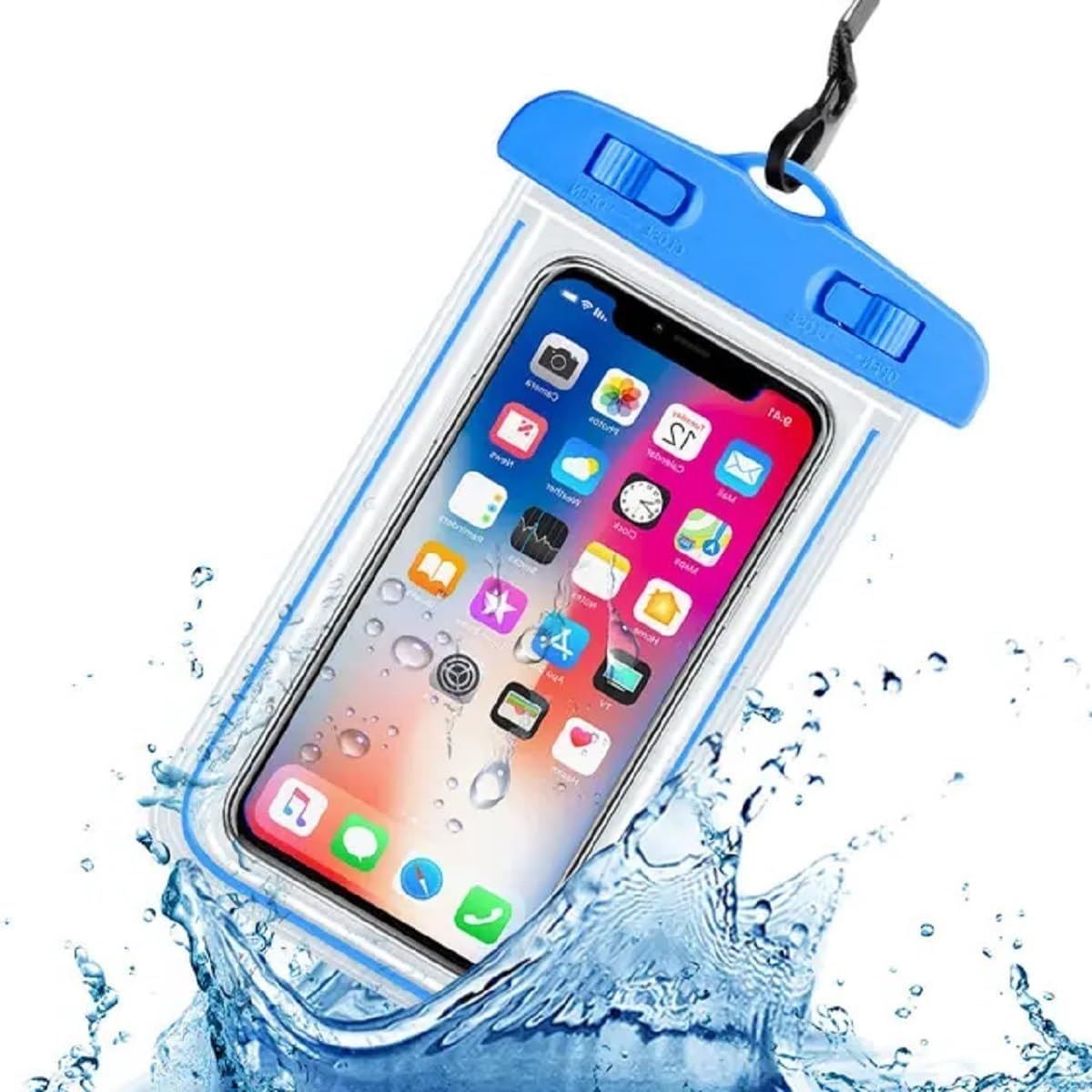 fwellt Pouch for Waterproof and dustproof Pouch/case Cover for All mobiles, Passport, Rain water protector-picture-13