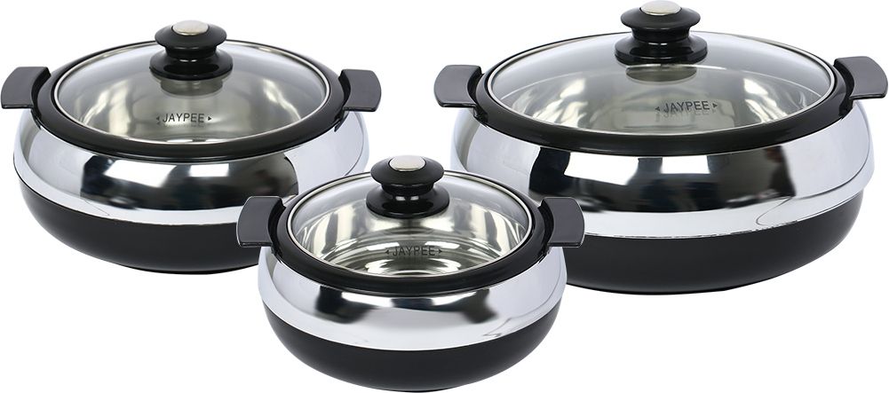 Glasserol Set Pack of 3 Thermoware Casserole Set