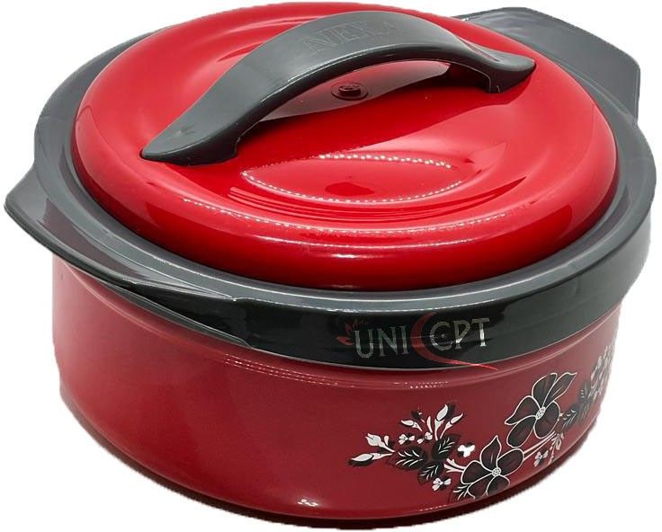 Inner Insulated Casserole Hot Pot for Roti/Casserole 2500ml(Red) Serve Casserole-image-25