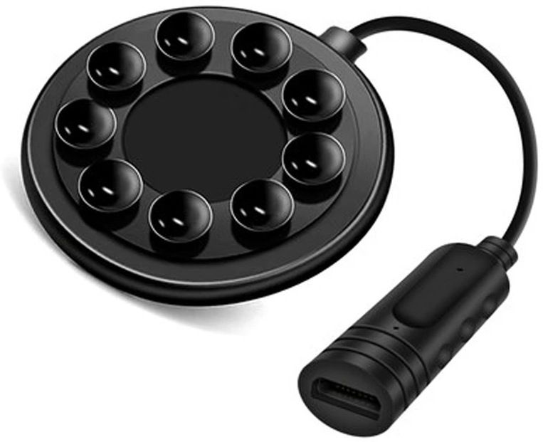 FKU 10W Wireless Car Charger Sucker Pad Automatic Clamping Charging Pad-image-30