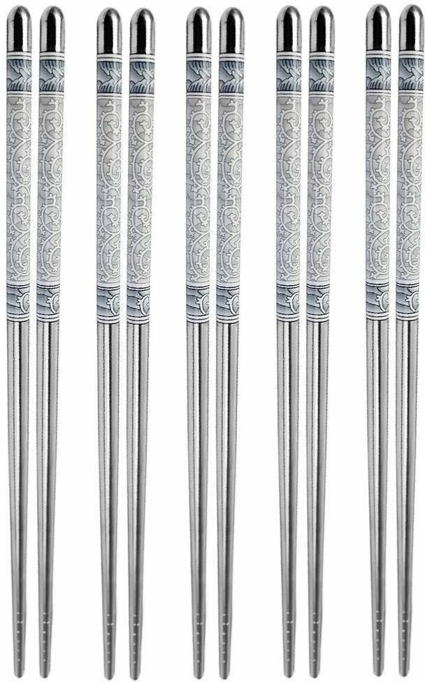 Eating Stainless Steel Japanese Chopstick