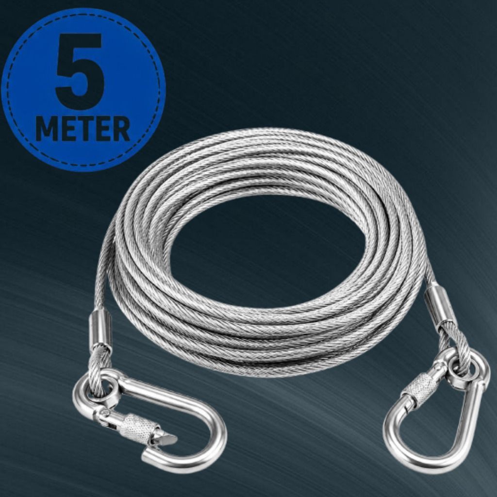 skywork Outdoor Steel Wire Rope for Clothes Drying Line Stainless Steel Clothesline-picture-8