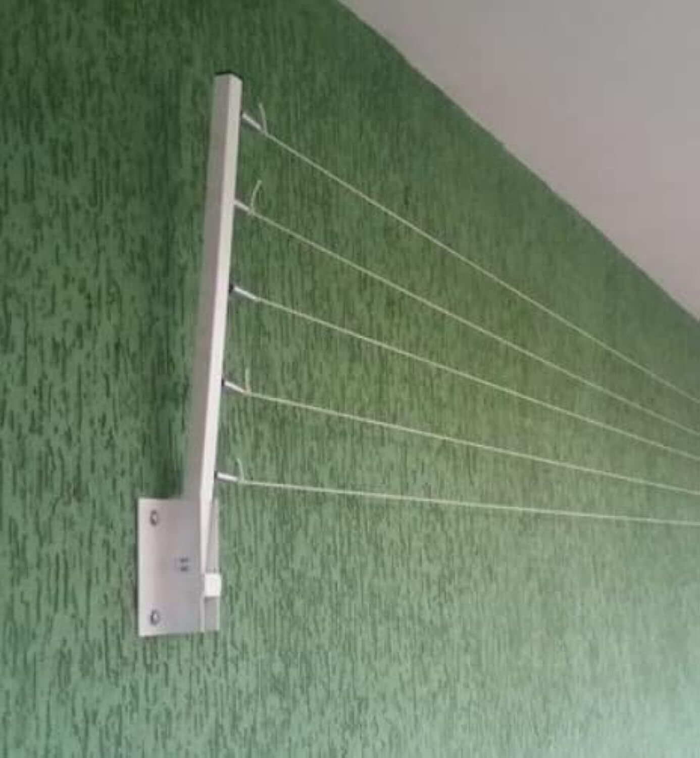 Wall Mount Cloth Drying Stand , Clothesline , Dryer Stand Iron Clothesline