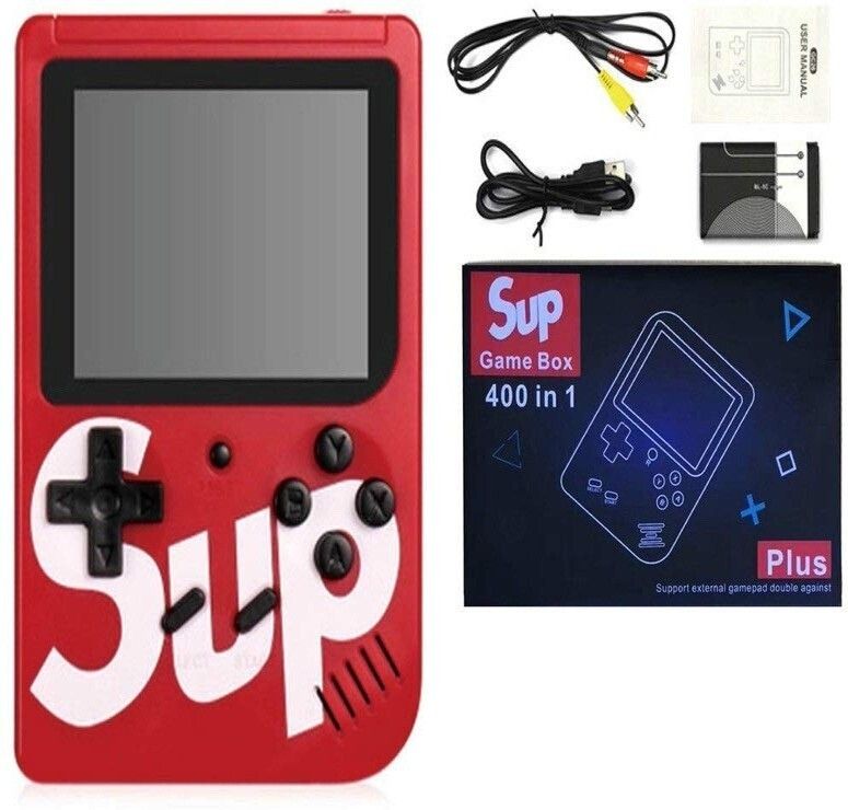 CHG SUP 400 in 1 Games Retro Game Box Console Handheld portable game box SUP Handhel 1 GB with 400