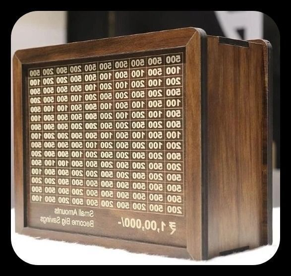 Wooden Money saving bank -gullak -273 Coin Bank-image-35