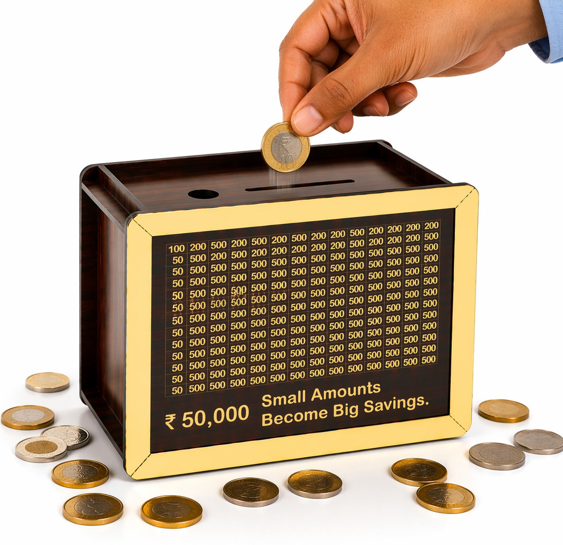 Wooden piggy bank for kids Coin Bank-image-37