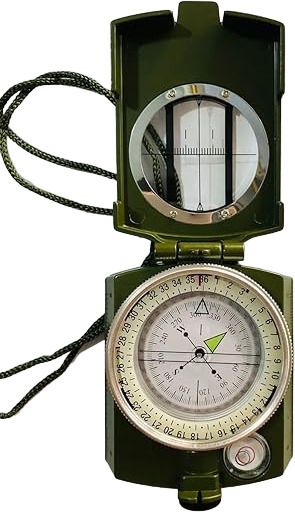 METAL Military Lensatic Sighting Compass MILTARY COMPASS Compass-image-36